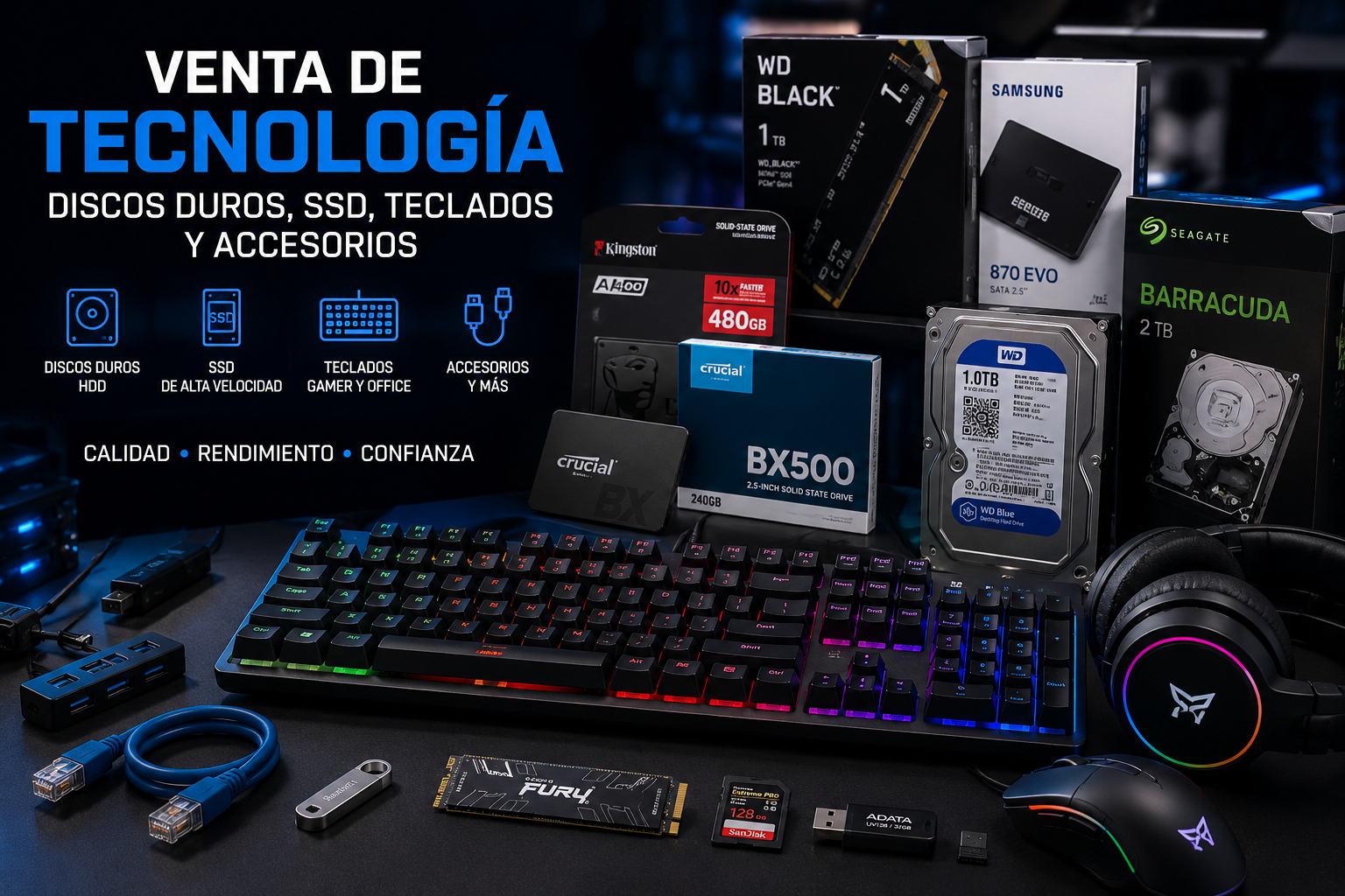 Accesorios de tecnología